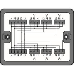 WAGO 899-631/100-000 rozvodný box 899 25 A černá 1 ks
