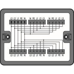 WAGO 899-631/187-000 rozvodný box 899 25 A černá 1 ks