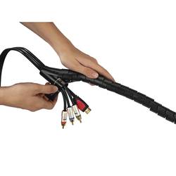 Hama hadice kabelového svazku plast černá flexibilní (Ø x d) 25 mm x 2 m 1 ks 00220998
