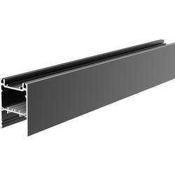 Deko Light 970580 PLANO MS profil hliník (d x š x v) 2000 x 55 x 80 mm 1 ks