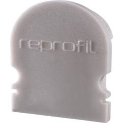 Deko Light 979611 Endkappe R-AU-02-15 Set 2 Stk, Grau koncová krytka profilu plast (d x š x v) 21 x 6 x 24 mm 1 ks