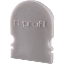 Deko Light 979531 Endkappe R-AU-02-12 Set 2 Stk, Grau koncová krytka profilu plast (d x š x v) 18 x 6 x 23.5 mm 1 ks