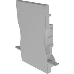 Deko Light 979231 Endkappe H-ET-04-12 Set 2 Stk, Grau koncová krytka profilu plast (d x š) 27 mm x 28.6 mm 1 ks