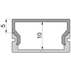 Deko Light 979090 Endkappe H-AU-01-15 Set 2 Stk, Weiß koncová krytka profilu plast (d x š x v) 21 x 6 x 12 mm 1 ks