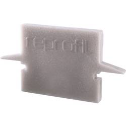 Deko Light 979121 Endkappe H-ET-01-08 Set 2 Stk, Grau plast, (d x š x v) 23 x 6 x 12 mm, 1 ks