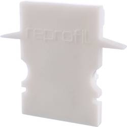 Deko Light 979140 Endkappe H-ET-02-08 Set 2 Stk, Weiß plast, (d x š x v) 23 x 6 x 20 mm, 1 ks