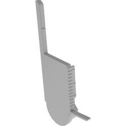 Deko Light 979711 Endkappe R-EL-03-10 Set 2 Stk, Grau koncová krytka profilu plast (d x š) 54 mm x 27.6 mm 1 ks