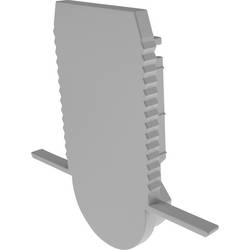 Deko Light 979701 Endkappe R-ET-03-10 Set 2 Stk, Grau koncová krytka profilu plast (d x š) 37.5 mm x 25.5 mm 1 ks