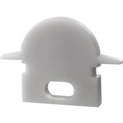 Deko Light 979681 Endkappe R-ET-01-05 Set 2 Stk, Grau koncová krytka profilu plast 1 ks