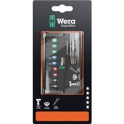 Wera 8740/51/55/67-9/IMP DC 05073980001 sada bitů, 10dílná, křížový PH, křížový PZ, inbus, TORX, 1/4 (6,3 mm)