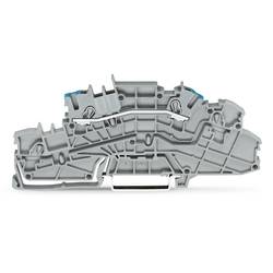 WAGO 2003-6661 patrová instalační svorka 5.20 mm pružinové připojení šedá 50 ks