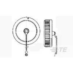 Circular Plastic Connectors TE AMP Circular Plastic Connectors 213823-2 TE Connectivity Množství: 1 ks