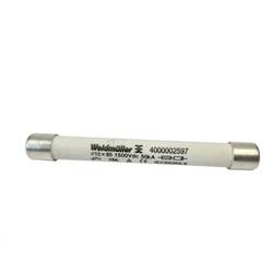 Weidmüller 4000002610 FUSE WSFL 10X85 20A 1K5V GPV trubičková pojistka 20 A 1500 V/DC Množství 50 ks