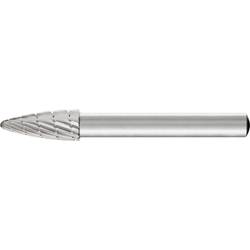 PFERD TOOLS 22431836 frézovací kolík , půlkruhový oblouk, Délka 60 mm, Vnější Ø 8 mm, Pracovní délka 20 mm, Ø hřídele 6 mm