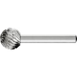 PFERD TOOLS 22420826 frézovací kolík , koule, Délka 54 mm, Vnější Ø 16 mm, Pracovní délka 14 mm, Ø hřídele 6 mm