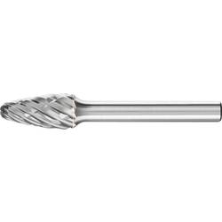 PFERD TOOLS 21117783 frézovací kolík půlkruhový oblouk Délka 60 mm Vnější Ø 10 mm Pracovní délka 20 mm Ø hřídele 6 mm