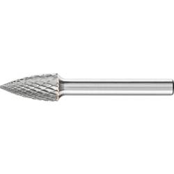 PFERD 21122646 frézovací kolík lomený oblouk Délka 60 mm Vnější Ø 10 mm Pracovní délka 20 mm Ø hřídele 6 mm