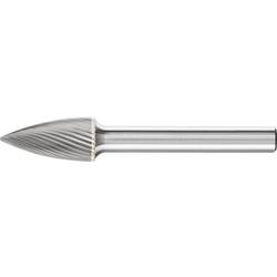 PFERD TOOLS 21122656 frézovací kolík lomený oblouk Délka 60 mm Vnější Ø 10 mm Pracovní délka 20 mm Ø hřídele 6 mm