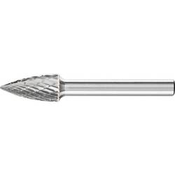 PFERD 21122626 frézovací kolík lomený oblouk Délka 60 mm Vnější Ø 10 mm Pracovní délka 20 mm Ø hřídele 6 mm