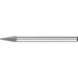 PFERD TOOLS 21214053 frézovací kolík kužel Délka 37 mm Vnější Ø 3 mm Pracovní délka 7 mm Ø hřídele 3 mm