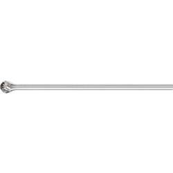 PFERD 21213087 frézovací kolík koule Délka 80 mm Vnější Ø 6 mm Pracovní délka 5 mm Ø hřídele 3 mm