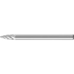 PFERD 21222582 frézovací kolík lomený oblouk Délka 37 mm Vnější Ø 3 mm Pracovní délka 7 mm Ø hřídele 3 mm