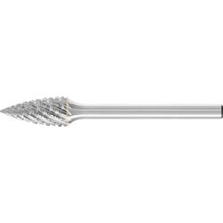 PFERD 21222784 frézovací kolík lomený oblouk Délka 43 mm Vnější Ø 6 mm Pracovní délka 13 mm Ø hřídele 3 mm
