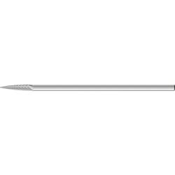 PFERD TOOLS 21222657 frézovací kolík lomený oblouk Délka 75 mm Vnější Ø 3 mm Pracovní délka 13 mm Ø hřídele 3 mm