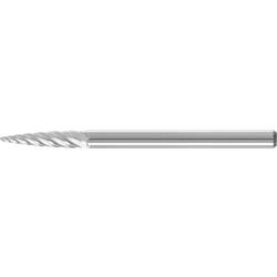 PFERD 21222682 frézovací kolík lomený oblouk Délka 43 mm Vnější Ø 3 mm Pracovní délka 13 mm Ø hřídele 3 mm