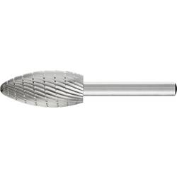 PFERD TOOLS 22407836 frézovací kolík , plamen, Délka 75 mm, Vnější Ø 16 mm, Pracovní délka 35 mm, Ø hřídele 6 mm