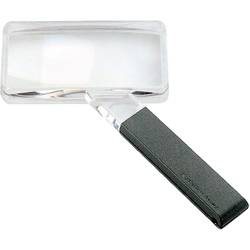 Eschenbach 2642150 ruční lupa zvětšení: 2 x, Velikost objektivu: (d x š) 100 mm x 50 mm