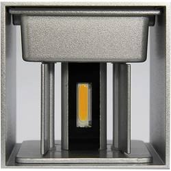 mlight 81-4028 venkovní nástěnné LED osvětlení 6 W stříbrná