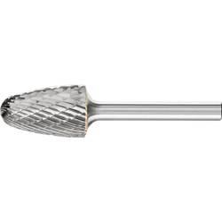 PFERD TOOLS 21000080 frézovací kolík půlkruhový oblouk Délka 65 mm Vnější Ø 16 mm Pracovní délka 25 mm Ø hřídele 6 mm