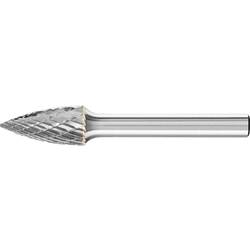 PFERD TOOLS 21000095 frézovací kolík lomený oblouk Délka 60 mm Vnější Ø 10 mm Pracovní délka 20 mm Ø hřídele 6 mm