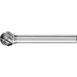 PFERD TOOLS 21112783 frézovací kolík koule Délka 49 mm Vnější Ø 10 mm Pracovní délka 9 mm Ø hřídele 6 mm