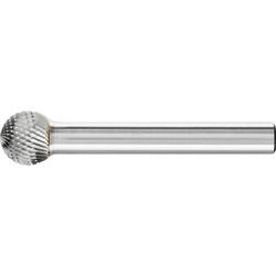 PFERD TOOLS 21112776 frézovací kolík koule Délka 49 mm Vnější Ø 10 mm Pracovní délka 9 mm Ø hřídele 6 mm