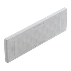 Weidmüller CABTITE EP A 24/17 GY destička pro kabelové průchodky 2.5 mm, termoplast, šedá, 10 ks