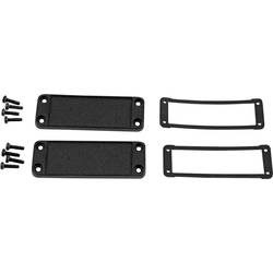 Hammond Electronics koncová deska (d x š x v) 6 x 87 x 31 mm, hliník, černá, 1 ks