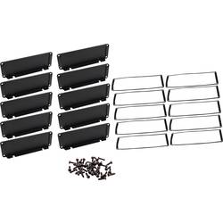 Hammond Electronics (d x š x v) 16 x 168.50 x 56.90 mm, hliník, černá, 10 ks