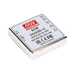 Mean Well SKA60C-15 DC/DC měnič napětí 60 W Počet výstupů: 1 x Obsah 1 ks