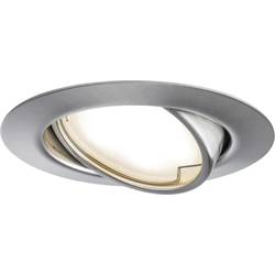 Paulmann 93414 Base vestavné svítidlo, LED, LED, 5 W, železo (kartáčované)