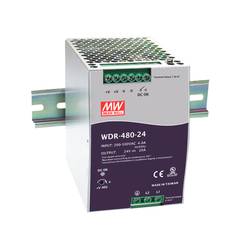 Mean Well WDR-480-48 síťový zdroj na DIN lištu, 48 V/DC, 10 A, 480 W, výstupy 1 x