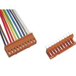 TRU COMPONENTS zásuvkový konektor s vodiči Počet řádků: 1 Počet kontaktů v řadě: 3 TC-2506229 1 ks