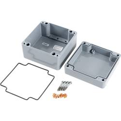 Hammond Electronics 1590Z090GY plastová krabička 140 x 140 x 90 zinkový tlakový odlitek šedá 1 ks