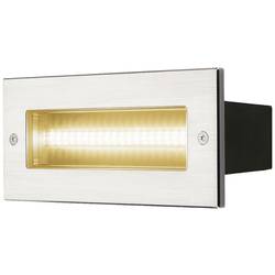 SLV 233650 BRICK venkovní vestavné LED osvětlení, LED, pevně vestavěné LED, 11 W, nerezová ocel