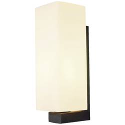 SLV QUADRASS 1003430 LED nástěnné světlo E27 40 W černá