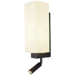 SLV QUADRASS SPOT 1003428 LED nástěnné světlo E27 2 W černá