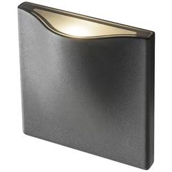 SLV VILUA S 1002503 venkovní nástěnné LED osvětlení LED pevně vestavěné LED 8.3 W antracitová