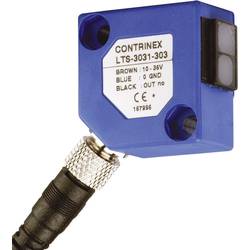 Contrinex LTS-3031-303 reflexní světelný snímač, 620 100 407, spínání za světla, 10 - 36 V/DC, 1 ks