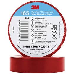 3M 165RD5E izolační páska červená (d x š) 20 m x 19 mm 1 ks
